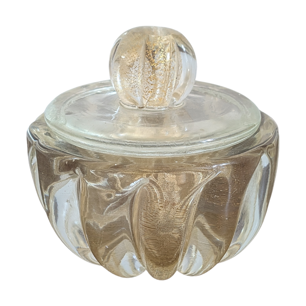 #7073 - Murano bowl gold