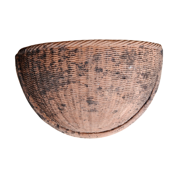 Terracotta wall pockets