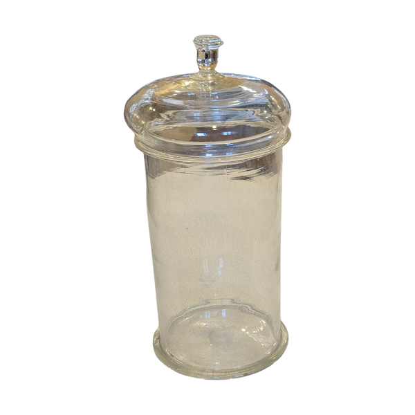 #6804 - Glass jar with lid