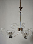 #5048 - Three armed barovier chandelier