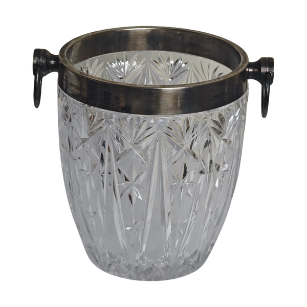 #5246 - Crystal glass ice bucket