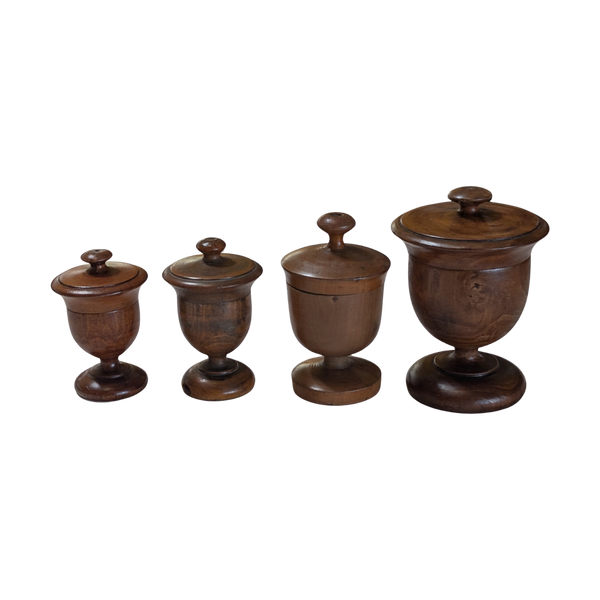 #6929 - Wood jars