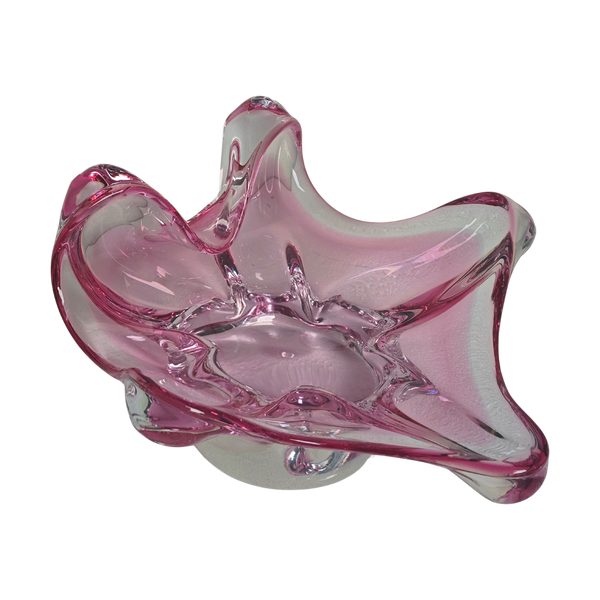 #5258 - Pink murano bowl