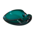 #5116 - Murano bowl blue and green