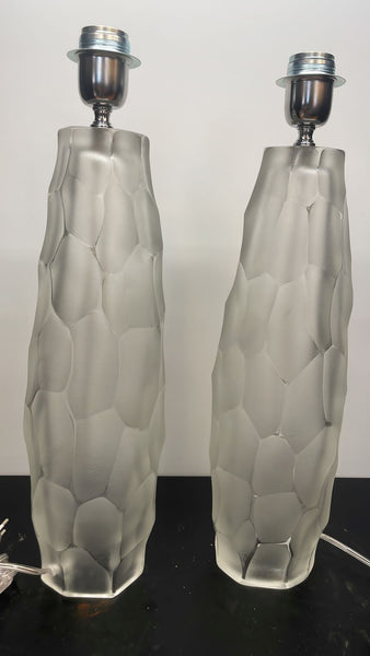 #7834-RGCG - Pair of Murano Lamps