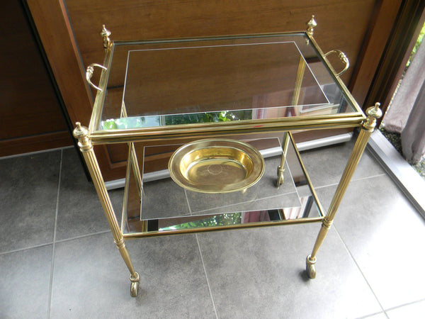 #6347 - bras bar cart with weels
