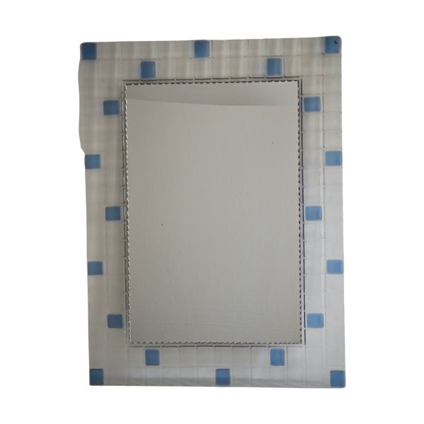 #2615 - Mirror with Glass Frame
