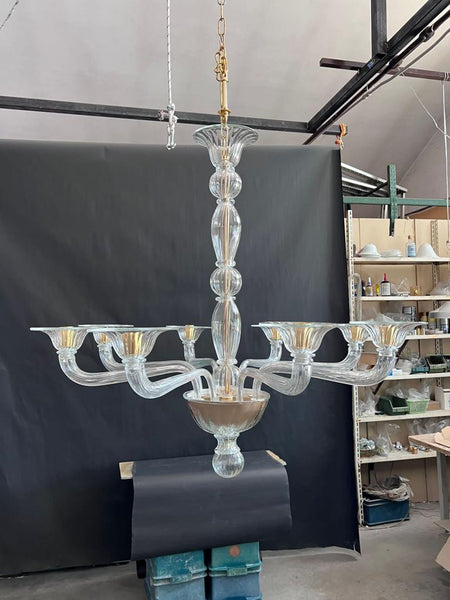 #8114  - Murano Chandelier