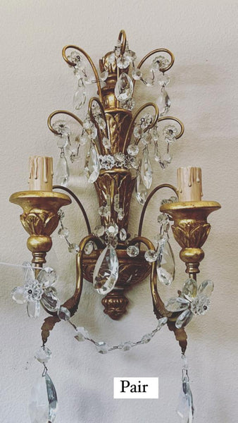 #8150-IGG - Pair of Sconces