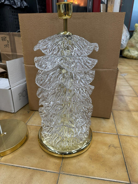 #8298-PSAG - Pair of Murano Lamps