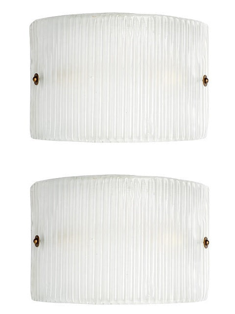 #5046-PCCG - Pair of Murano Glass Sconces