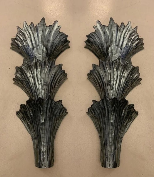 #5150A-UIGG - Pair of Murano Sconces