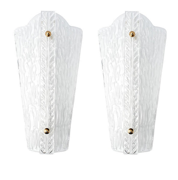 #5156-PNUG - Pair of Murano Sconces