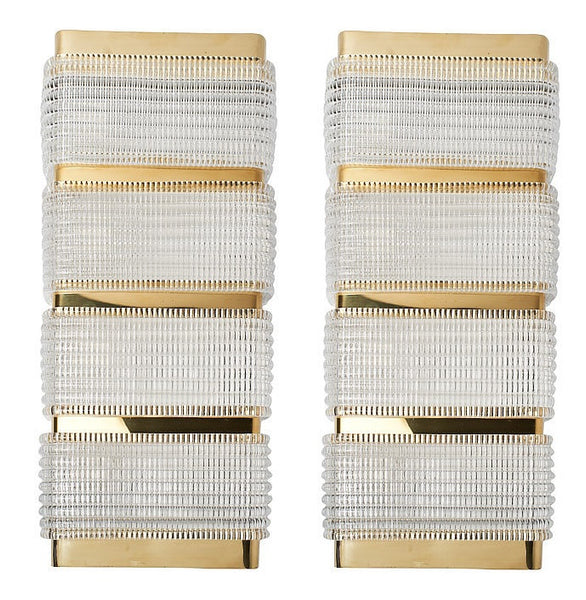 #5159-USUG - Pair of Murano Sconces