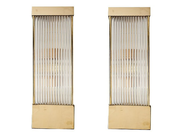 #5162-UCGG - Pair of Murano Sconces