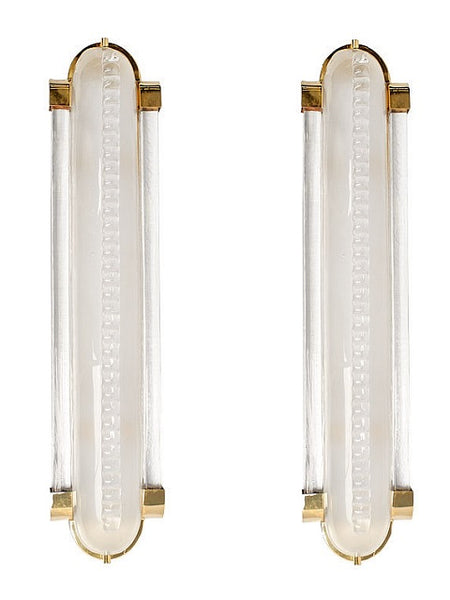 #5166-UGIG - Pair of Murano Sconces