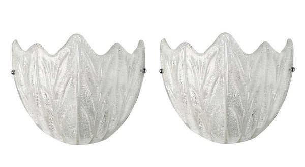 #5173-PPUG - Pair of Murano Sconces