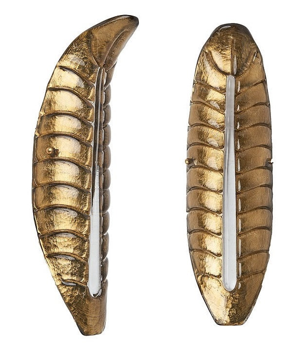 #5201 - Pair of Murano Sconces (2 Sizes Available)