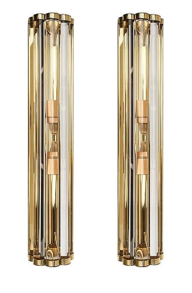 #5685 - Pair of Murano Sconces (Available in 2 Sizes)