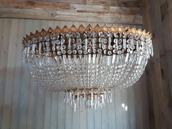 #5704-CGGG - Crystal Chandelier