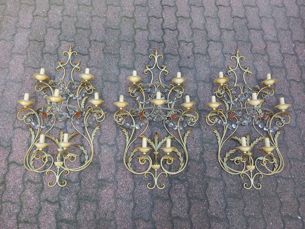 #7010-HAGG - Set of 3 Sconces