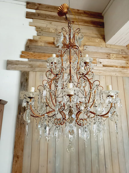 #7018-UCGG - Crystal Chandelier