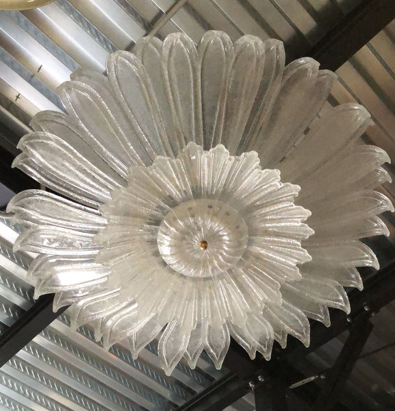 #7212-ACGG - Murano Ceiling Mount Fixture