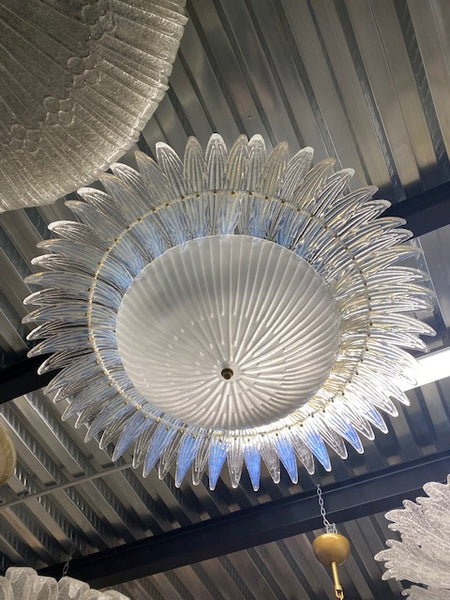 #7213-CCGG - Murano Ceiling Mount Fixture