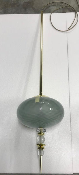 #7220-PCGG - Murano Chandelier (Multiple Color Choices)