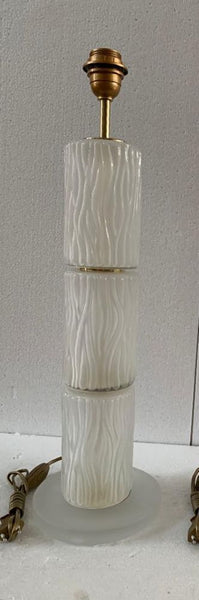 #7264-UGGG - Pair of Murano Lamps