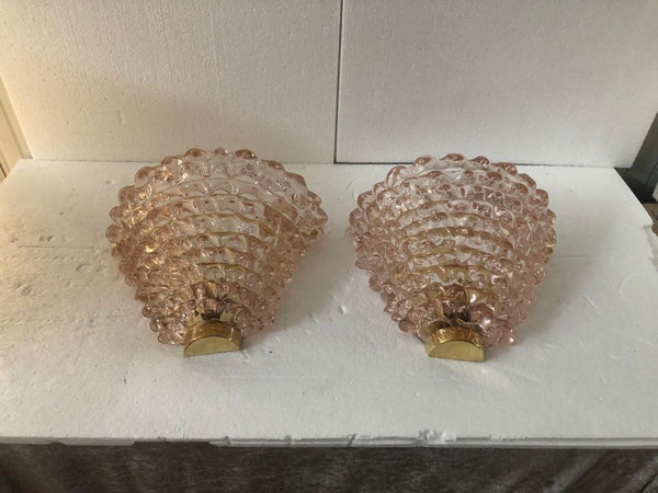 #7274-UGIG - Pair of Murano Sconces