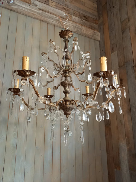 #7290-UIGG - Crystal Chandelier
