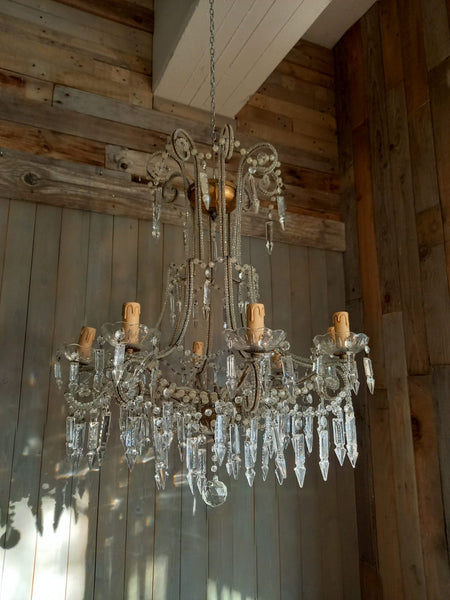 #7299-UGGG - Crystal Chandelier