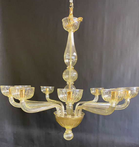 #7366 - Murano Globe Chandelier