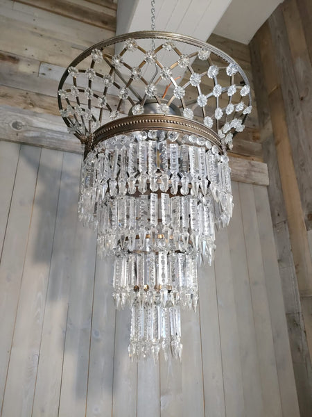 #7480-RUGG - Crystal Chandelier
