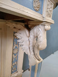 #7616-CIGG - Marble Top Console Table