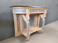 #7616-CIGG - Marble Top Console Table