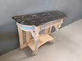 #7616-CIGG - Marble Top Console Table