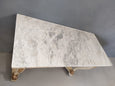 #7692-CIGG - 19th C. Marble Top Console Table