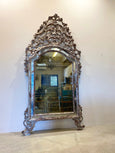 #6654-CIGG - Silvered Wood Mirror