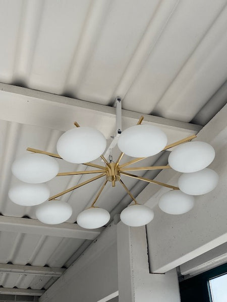 #6973-ACGG - Murano Ceiling Mount