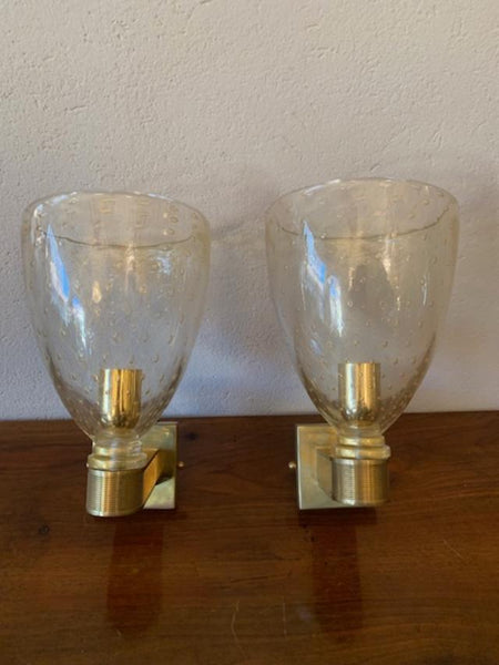 #5134 - Pair of Murano Sconces