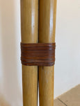 #6703-PPUG - Bamboo Floor Lamp, ca. 1970
