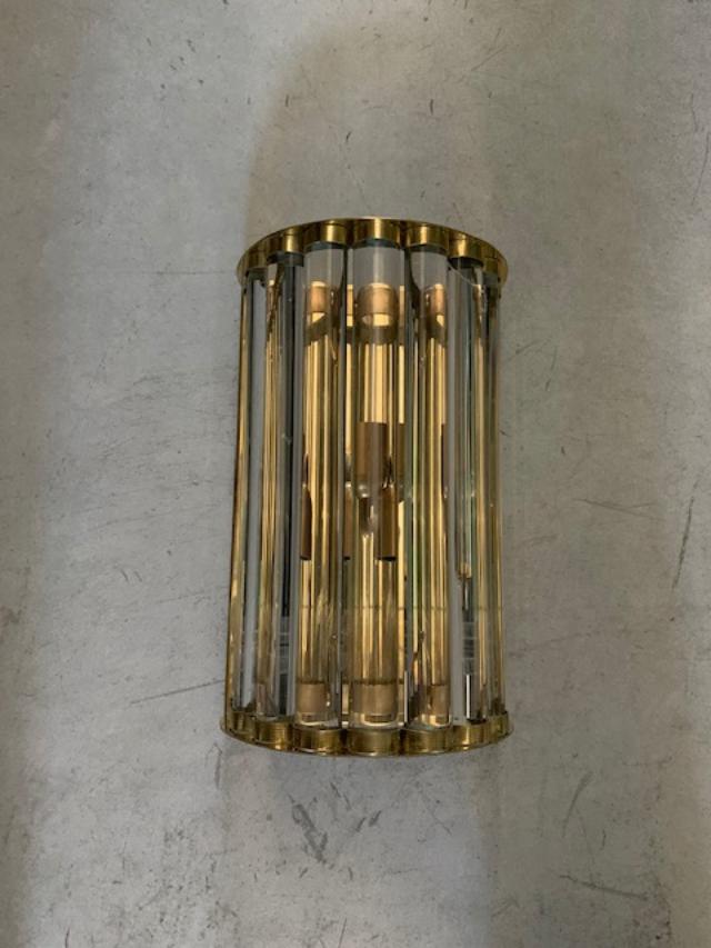 #5632-PNUG - Pair of Murano Sconces (Various Sizes Available)