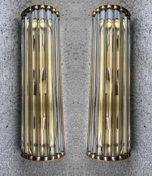 #6619-PAGG - Pair of Murano Sconces