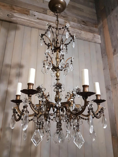 #5459-UAGG - Crystal Chandelier