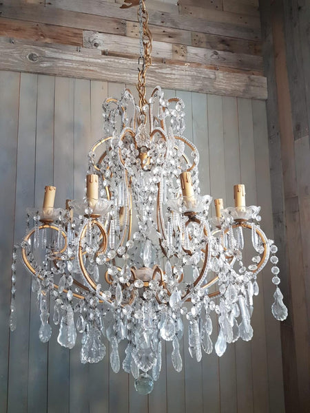#5473-UGGG - Crystal Chandelier