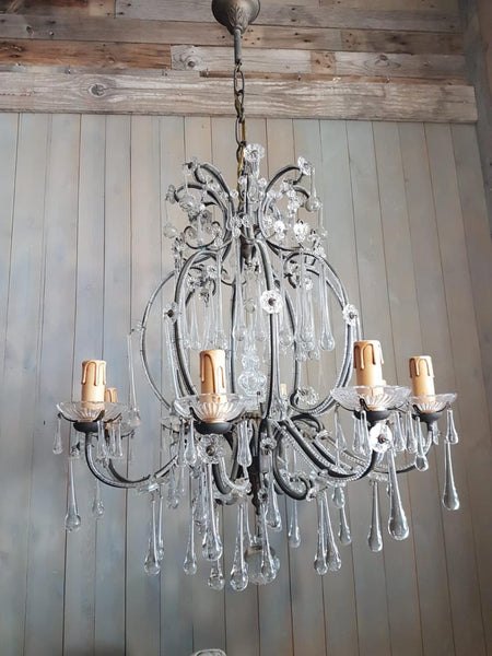 #5474-UAGG - Crystal Chandelier
