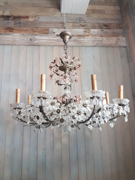 #5475-UIGG - Crystal Chandelier