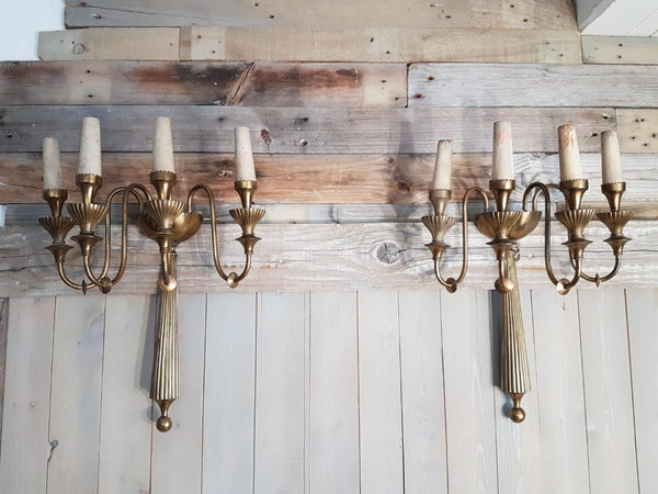 #5545-PCGG - Pair of Sconces